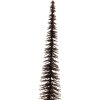 Clayre & Eef 66317CH Décoration Sapin Ø 8x40 cm Marron Doré