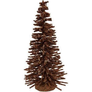 Clayre & Eef 66318BR Décoration Sapin 14x25 cm
