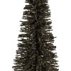 Clayre & Eef 66320GR Décoration Sapin Ø 20x50 cm Vert-Doré