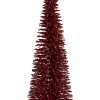 Clayre & Eef Décoration Sapin Rot-Doré 20x50 cm
