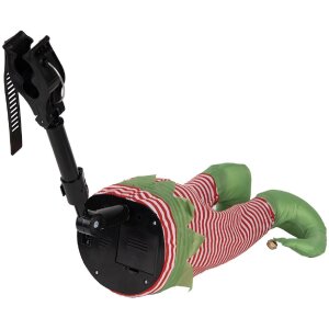 Clayre & Eef 66348 Jambes dElfes de Noël Rouge & Vert