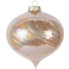 Clayre & Eef Boule de Noël Beige 10x10 cm
