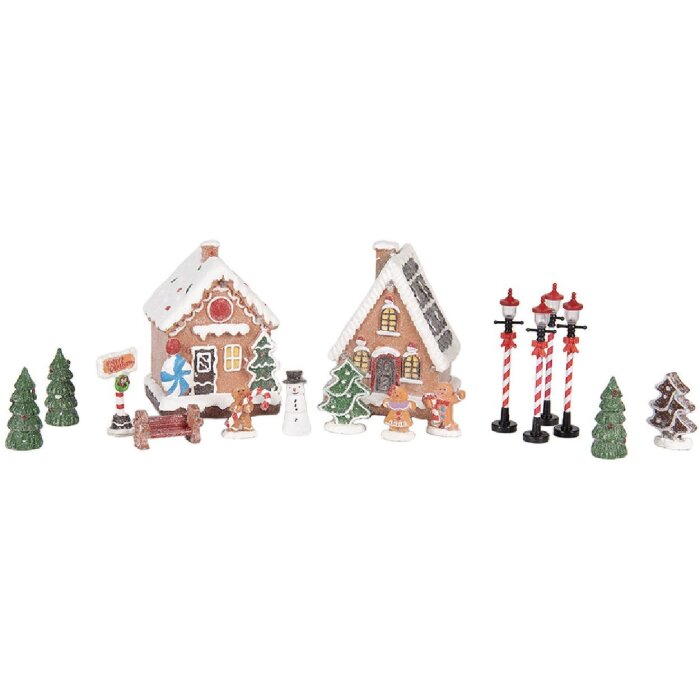 Set de 17 cadres photo LED Clayre & Eef - Ambiance Noël