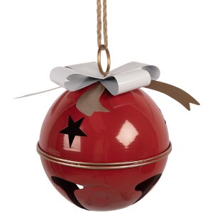 Clayre & Eef 6Y5905 Décoration Sonnette Ø 25x30 cm Style Campagne