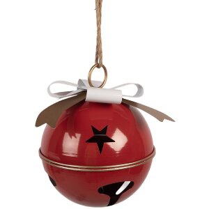 Clayre & Eef 6Y5905 Décoration Sonnette Ø 25x30 cm Style Campagne