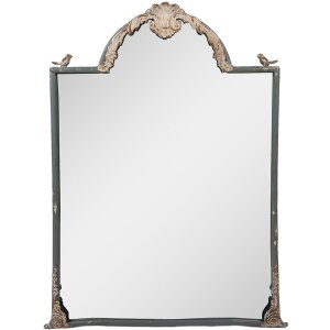Miroir mural Clayre & Eef 60x3x91 cm Bleu Beige Vintage