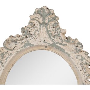 Clayre & Eef 52S332 Miroir Mural 46x3x64 cm Beige/Gris