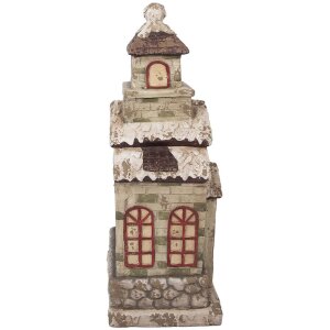 Clayre & Eef 5MG0070 Décoration Maison 36x30x80 cm Vert Beige