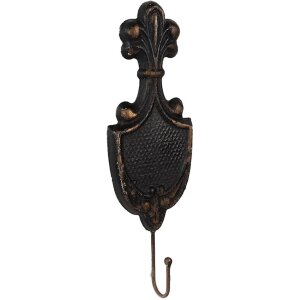 Crochet mural en fer style campagnard Clayre & Eef...