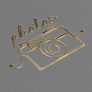 Album Photo Spiralé ZEP Auto-Collant - Présentoir 20 Feuilles Rouge, Vert, Gris 10x15/13x19