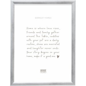 Cadre Photo Deknudt S54SD3 Argent Bois 6 Formats