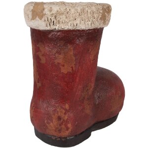 Clayre & Eef Décoration Botte de Noël 28x18x30 cm