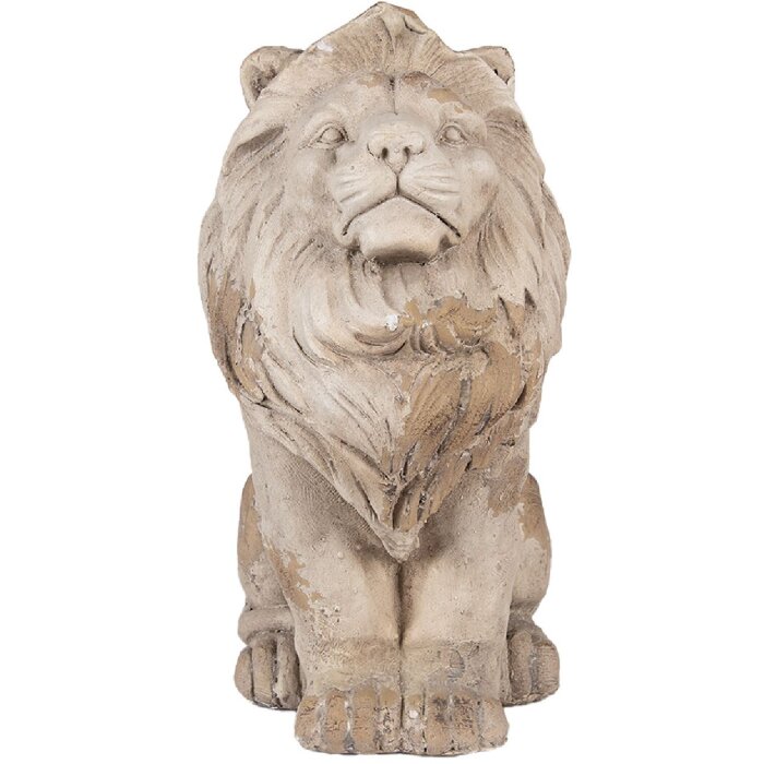 Clayre & Eef Décoration Lion 31x20x41 cm