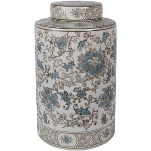 Clayre & Eef Pot décoratif avec couvercle...