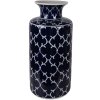 Vase Clayre & Eef Bleu Orient Ø 19x41 cm