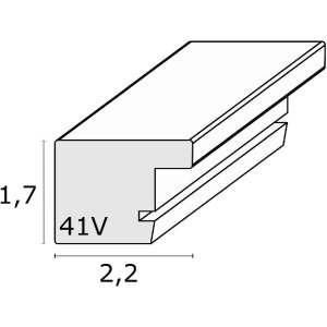 Deknudt S41VH2 Cadre Double Noir 2x10x15 cm Verre Transparent