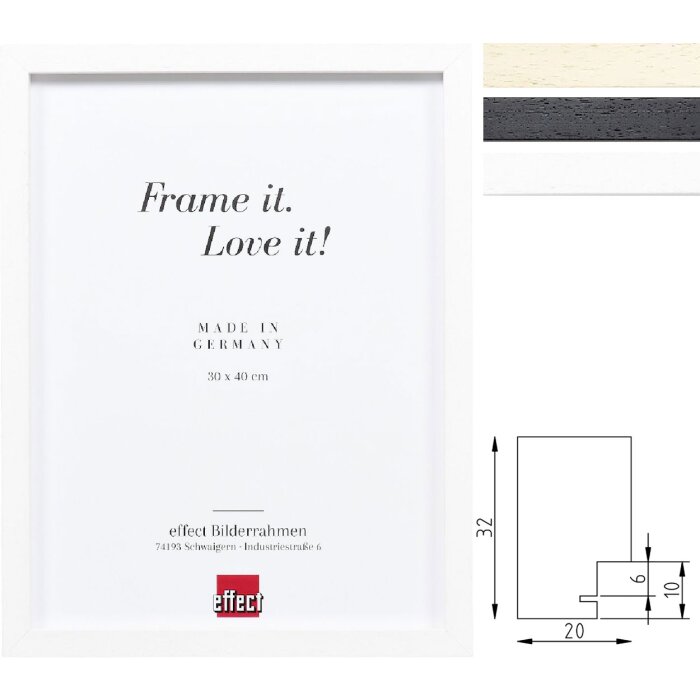 Cadre photo en bois effet profondeur – style moderne et raffiné