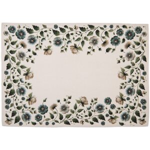 Clayre & Eef GTB42 torchon de cuisine 50x70 cm beige-vert