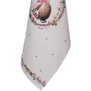 Torchon de cuisine Clayre & Eef 50x70 cm beige-brun