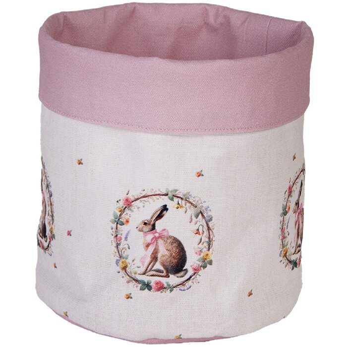 Clayre & Eef EWC50 Panier à pain Ø 15x16 cm Beige-Brun