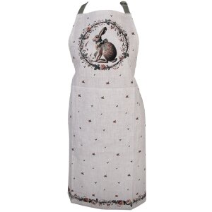 Clayre & Eef NLE41 Tablier 70x85 cm Beige-Brun