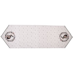 Tapis de table Clayre & Eef NLE65 50x160 cm beige...