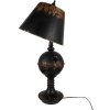 Lampe de table Clayre & Eef Ø35x78 cm E27 max 60W noir-brun