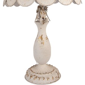 Lampe de Bureau Clayre & Eef Beige-Gold Ø41x69cm E27 60W