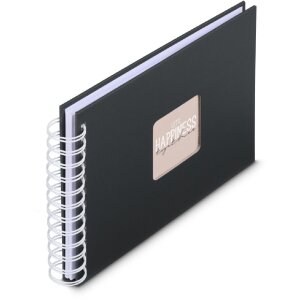 Album spirale Fine Art Hama 24x17 cm, 50 pages blanches,...