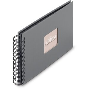 Album spirale Fine Art Hama 24x17 cm, 50 pages noires,...