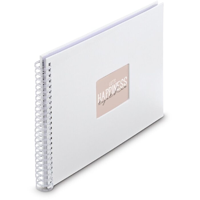 Album spirale Fine Art Hama 36x32 cm - 50 pages blanches