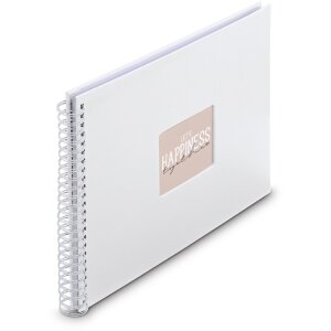 Album spirale Fine Art Hama 36x32 cm - 50 pages blanches