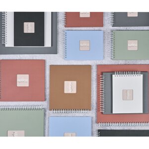 Album spirale Fine Art Hama 28x24 cm 50 pages Mousse