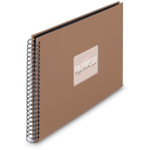 Album spirale Fine Art Hama 36x32 cm 50 pages noires Mousse