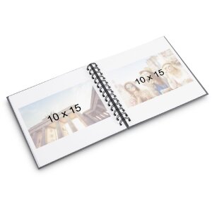 Album spirale Fine Art Hama 18,5x15 cm 30 pages blanches...