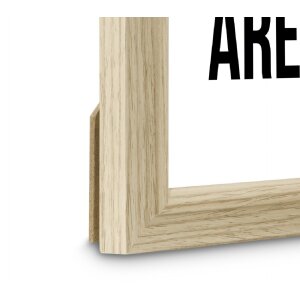 Cadre photo en bois Chic chêne 15x20 cm avec verre réfléchissant Hama