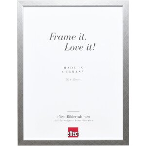 Cadre photo bois effet profil 58 – 4 couleurs, 10x15 à 70x100 cm