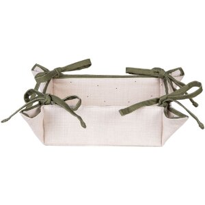 Clayre & Eef Panier à pain 35x35x8 cm –...