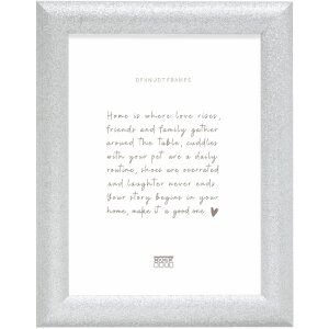 Cadre photo Deknudt S97DD7 – argent, dimensions variées