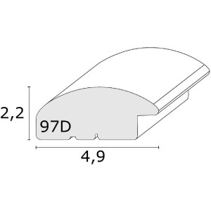 Cadre photo Deknudt S97DD7 – argent, dimensions variées