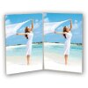Cadre double acrylique pour 2 photos 13x18 cm
