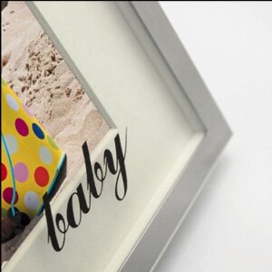 Sissi Cadre bébé avec passe-partout 10x15