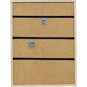 Cadre photo bois liège naturel 25x30 cm avec verre décoratif