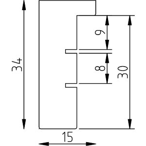 Effect Cadre Photo Bois Hêtre 10,5x14,8 cm Verre Sécurité