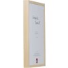 Cadre photo bois hêtre profil 2480 42x59,4 cm verre clair