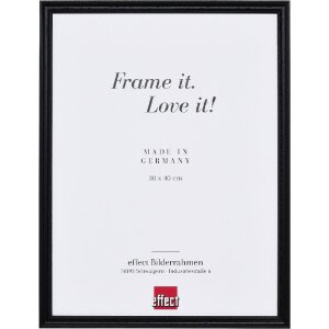 Cadre photo bois profil 2440 noir 29,7x42 cm verre...