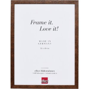 Cadre photo en bois massif érable noix 21x28 cm