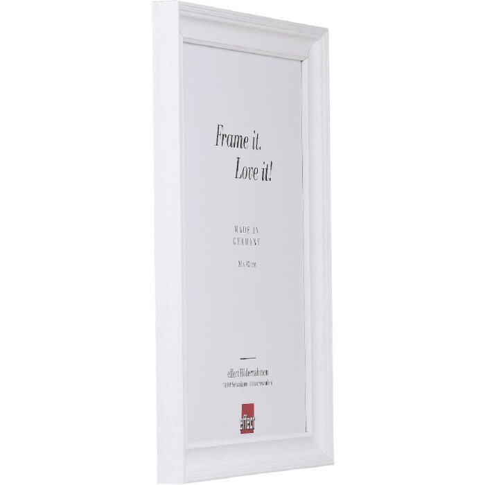 Cadre Miroir Bois 7x10 cm Blanc – Profil Élégant