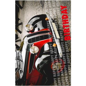 Carte danniversaire Oldtimer