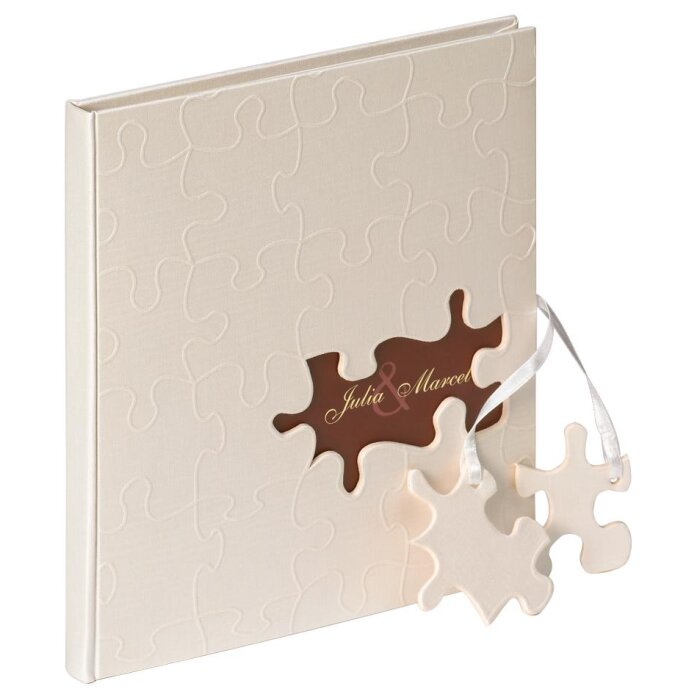 Walther Livre dor de mariage Livre dor de mariage PUZZLE 23x25 cm 144 pages blanches